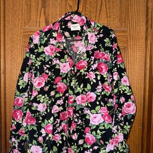 Floral Button-Up Shirt